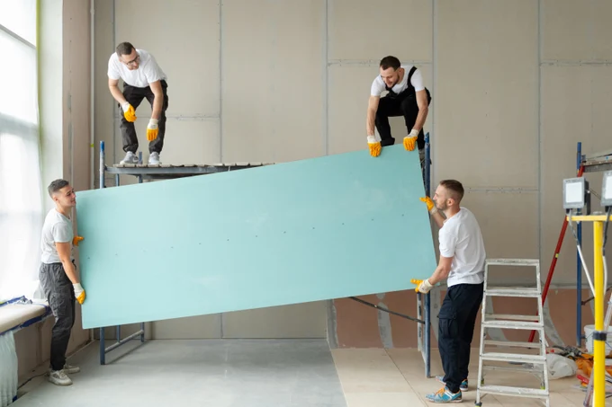 Обшивка плитными материалами